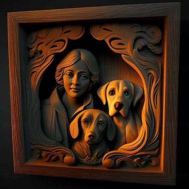 3D model Nancy Drew GhoDogs of Moon Lake game (STL)